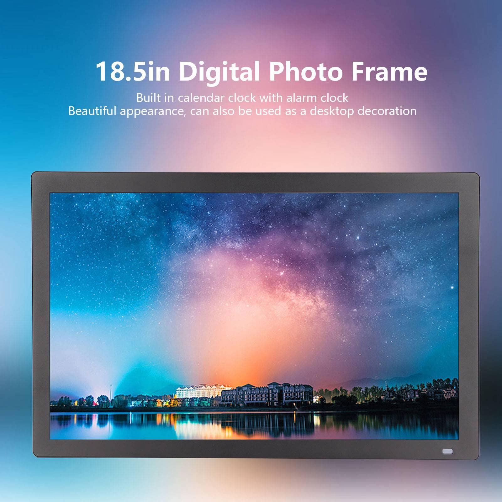 Amazon | デジタルフォトフレーム、18.5インチの大型USBスマート